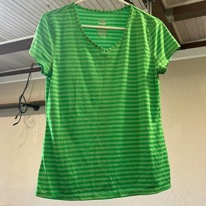 Danskin large green athletic shirt